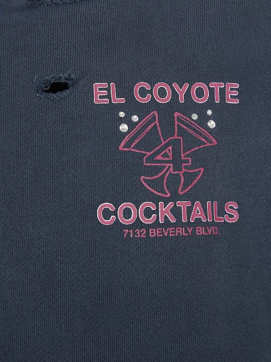 26SS 팔리 할리우드 후드 티셔츠 4U001Q3009VBK Black - PALY HOLLYWOOD