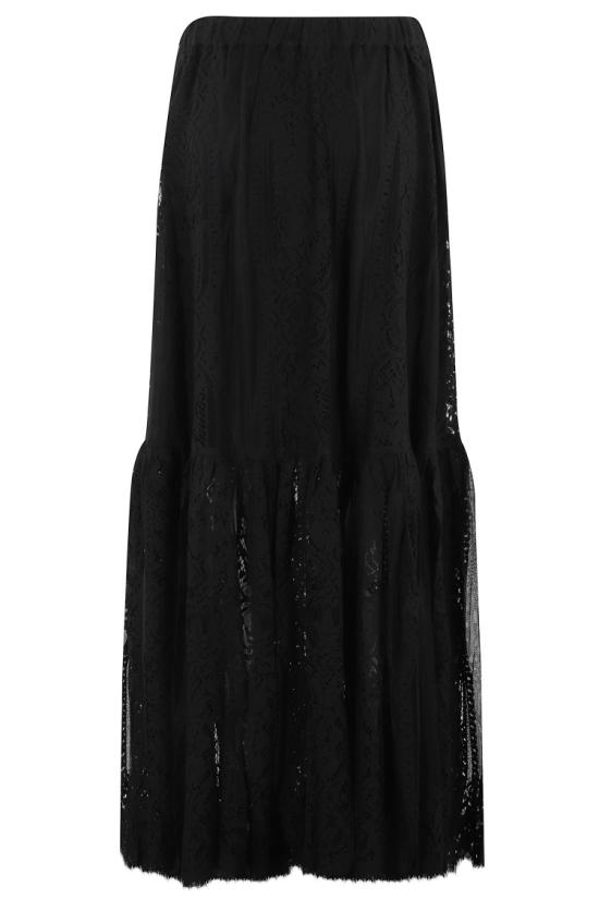 25SS 비르기테 허스카인드 롱 스커트 5577204 096 Black - BIRGITTE HERSKIND
