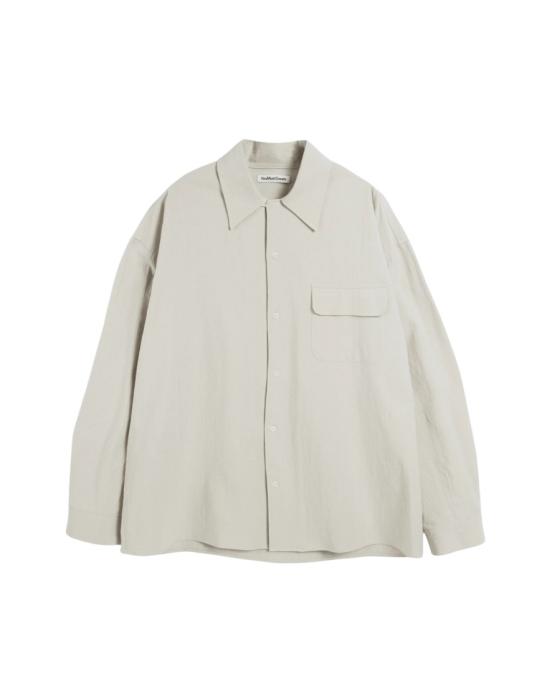 26FW 유 머스트 크리에이트 긴팔 셔츠 P2AAP White