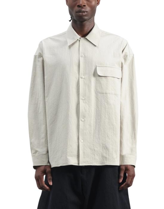 26FW 유 머스트 크리에이트 긴팔 셔츠 P2AAP White - YOU MUST CREATE