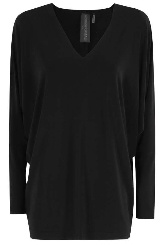 25FW 노마카말리 긴팔 티셔츠 KK4266PL123 097 Black