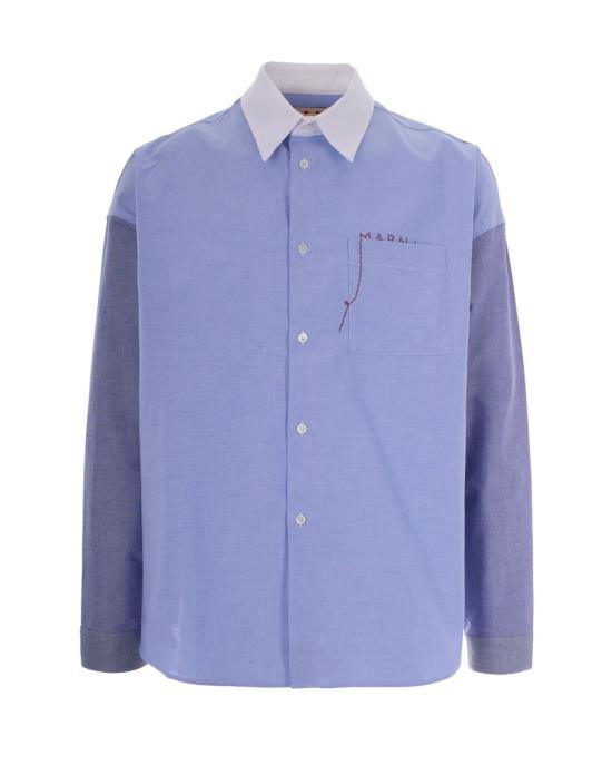 26SS 마르니 긴팔 셔츠 783753 Blue