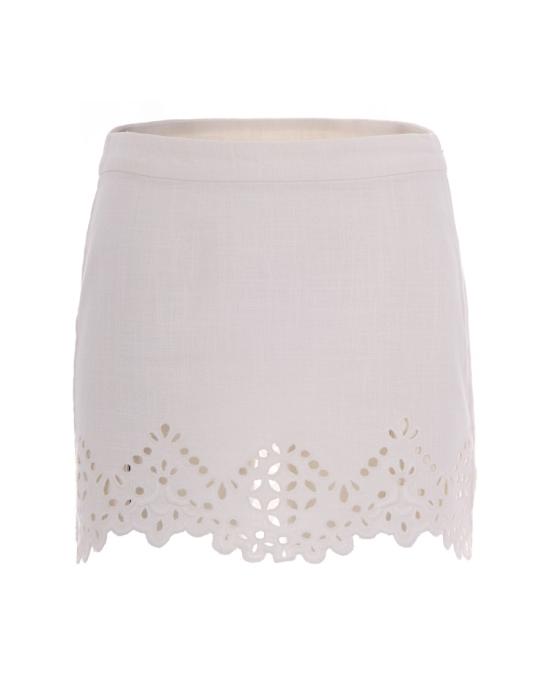 26SS 이자벨마랑에뚜왈 미디 스커트 3315369 White