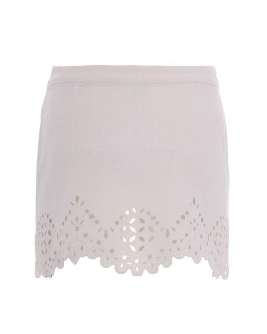 26SS 이자벨마랑에뚜왈 미디 스커트 3315369 White - ISABEL MARANT ETOILE