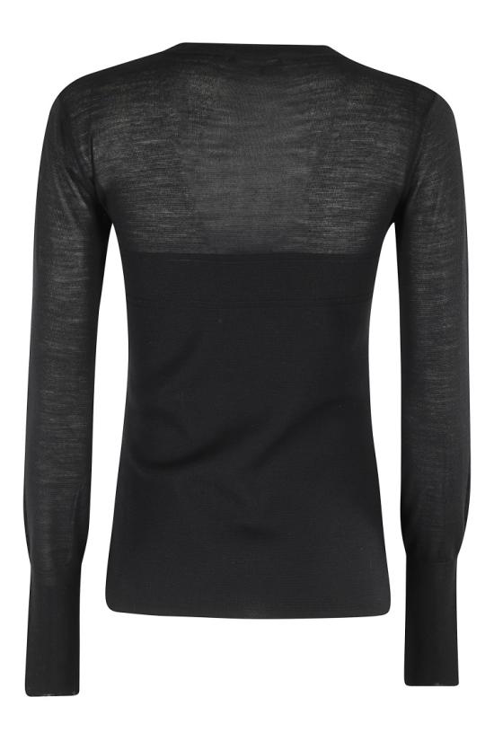 25FW 로베르토 콜리나 긴팔 티셔츠 253F03401 097 Black - ROBERTO COLLINA