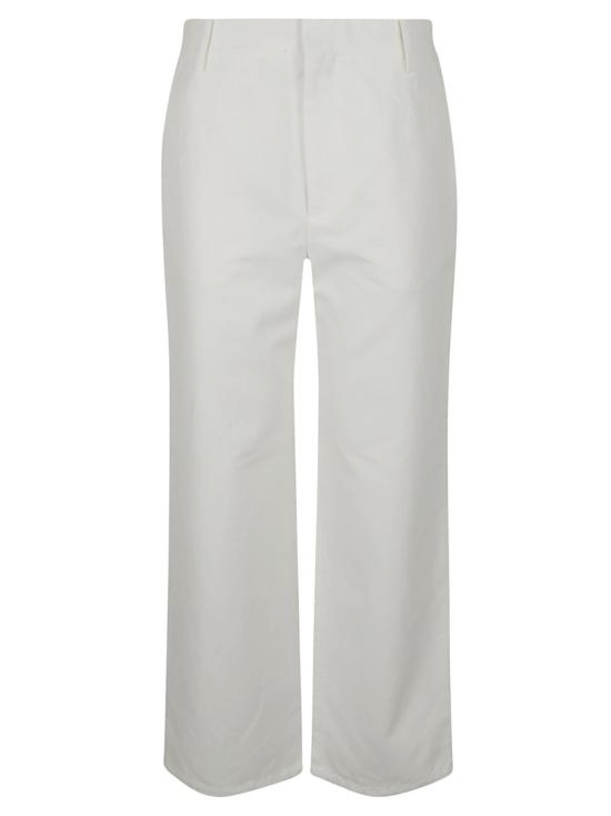  마르니 스트레이트 팬츠 PAMA0390X0UTN90300W03 White
