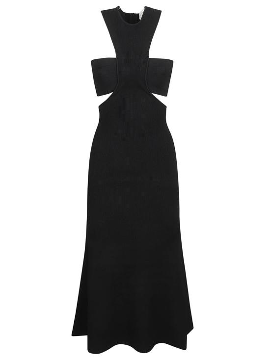  알렉산더 맥퀸 롱 원피스 734602Q1A471000 Black