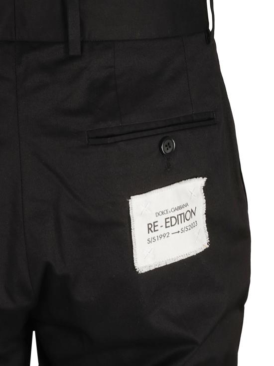  돌체앤가바나 스트레이트 팬츠 GWZ4HTFUFMLN0000 Black - DOLCE & GABBANA