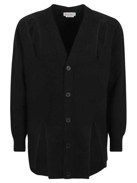  알렉산더 맥퀸 가디건 736161Q1BAD1000 Black