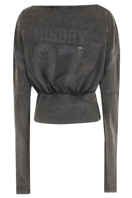 25FW 미스비헤이브 긴팔 티셔츠 251W106 097 Grey - MISBHV