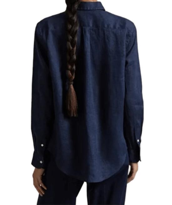 26SS 폴로 랄프로렌 포니 자수 리넨 셔츠 (211970730009) 211970730 Black - POLO RALPH LAUREN