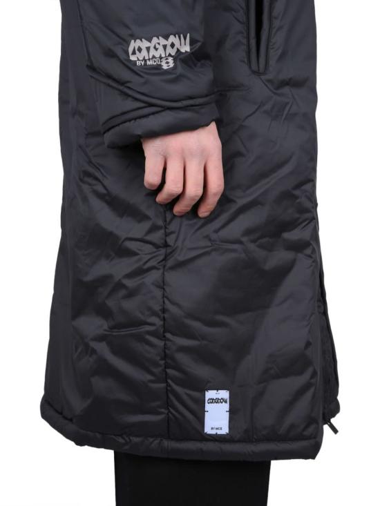  알렉산더 맥퀸 코트 맥큐테크 듀벳  블랙 - ALEXANDER MCQUEEN