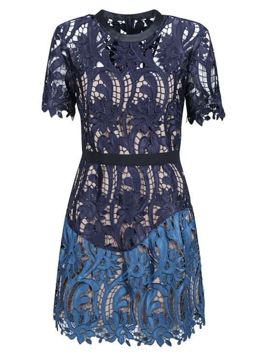  셀프 포트레이트 미디 원피스 165 MUL Grey