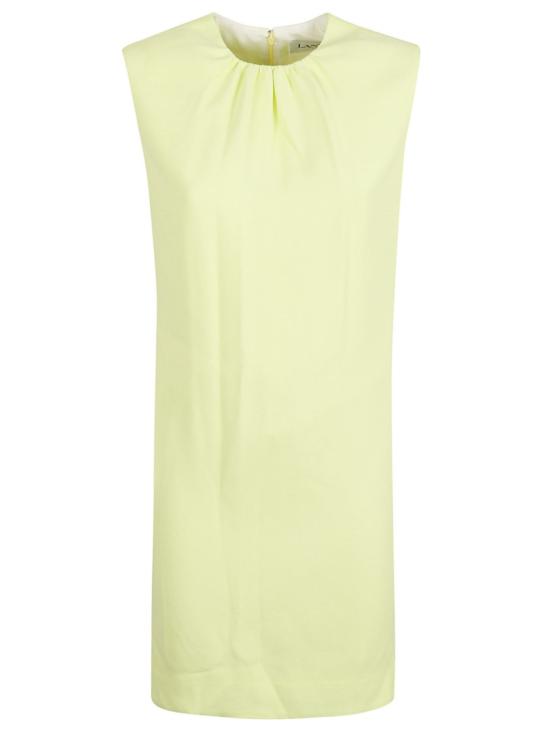  랑방 미디 원피스 DR00255606P2387 Neutrals