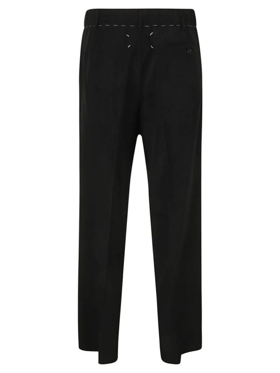  마르지엘라 스트레이트 팬츠 S51KA0573WS76571900 Black - MAISON MARGIELA