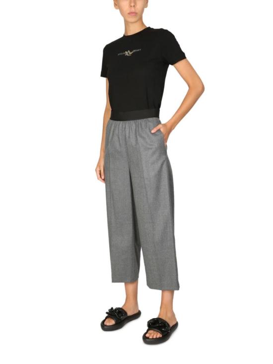  스텔라 맥카트니 반팔 티셔츠 스텔라 매카트니 글리치 티셔츠 블랙 - STELLA MCCARTNEY