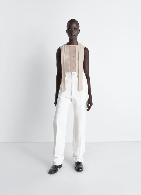 26SS 르메르 긴팔 티셔츠 TS0004 LJ1030 GR609 Sage - LEMAIRE