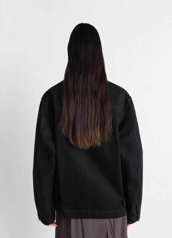 26SS 르메르 박시 자켓 OW1223 LD1055 BK999 Black - LEMAIRE