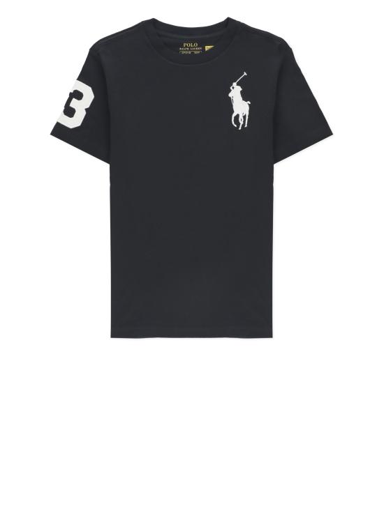 26SS [키즈] 랄프 로렌 티셔츠 832907 055 Black