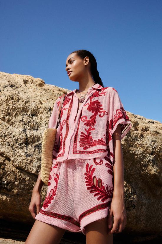  팜 리오 숏팬츠 아라베스크 라이트 핑크 쇼츠 아라베스크 라이트 핑크