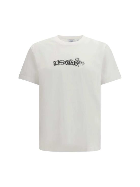  오프화이트 반팔 티셔츠
