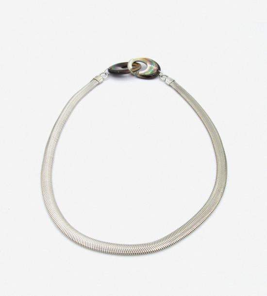  루스 오르티스 목걸이/팬던트 루즈 오르티즈 진주 파이톤 목걸이 (은색) - LUZ ORTIZ