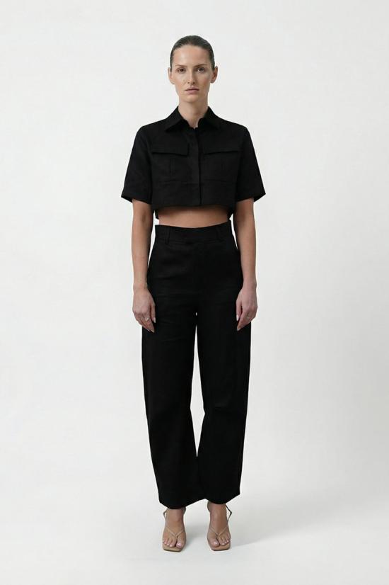  파렌테지 민소매 티셔츠 발레리아 카고 크롭탑 - PARENTEZI