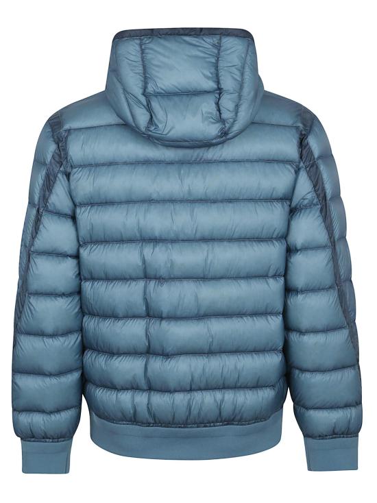 25FW 씨피 컴퍼니 DD 쉘 후드 패딩 19CMOW002A110416A815 AEGEAN BLUE DOM - C.P. COMPANY