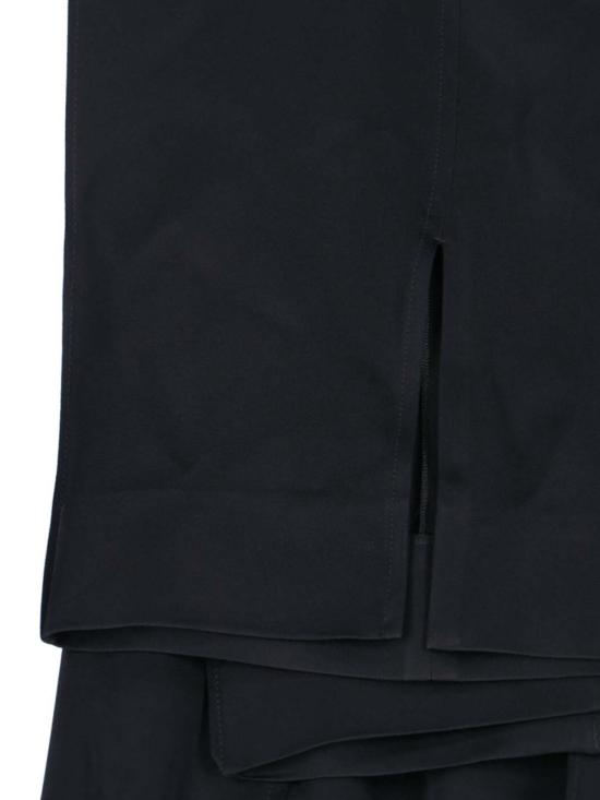  질샌더 스트레이트 팬츠 질 샌더 테일러드 와이드 레그 팬츠 블랙 - JIL SANDER