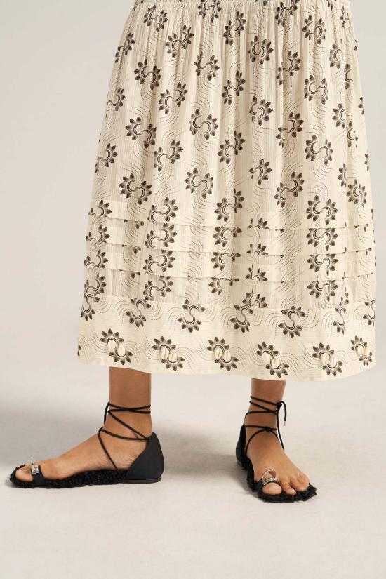  ILIO NEMA 롱 스커트 일리오 네마 세레스  쉘 스트라이프 - OTHER BRANDS