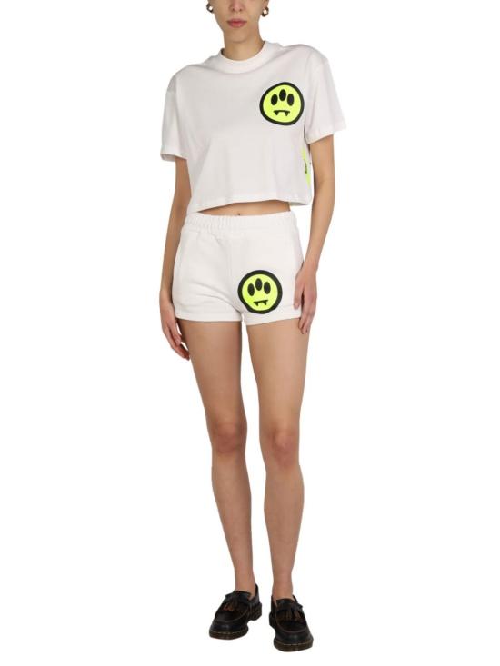  바로우 숏팬츠 스웨트셔츠 반바지 화이트 - BARROW