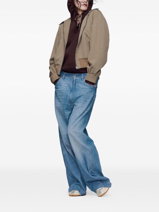  마르지엘라 코트 메종  버진 울  베이지 - MAISON MARGIELA