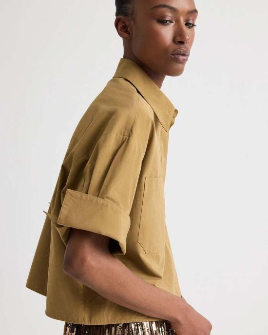  티더블유피 셔츠 Twp 나의 최신 실수 면 셔츠 에르민 - TWP