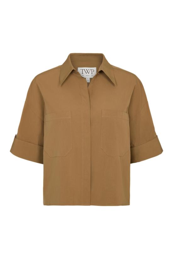  티더블유피 셔츠 Twp 나의 최신 실수 면 셔츠 에르민 - TWP