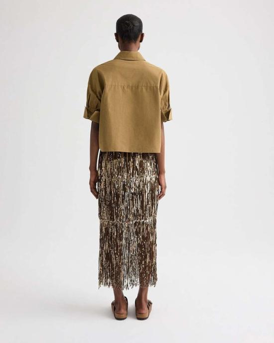  티더블유피 셔츠 Twp 나의 최신 실수 면 셔츠 에르민 - TWP