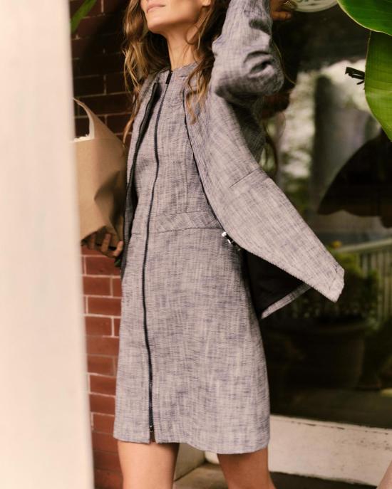  카르톨리나 자켓 카톨리나 앤슨 재킷 네이비 - CARTOLINA