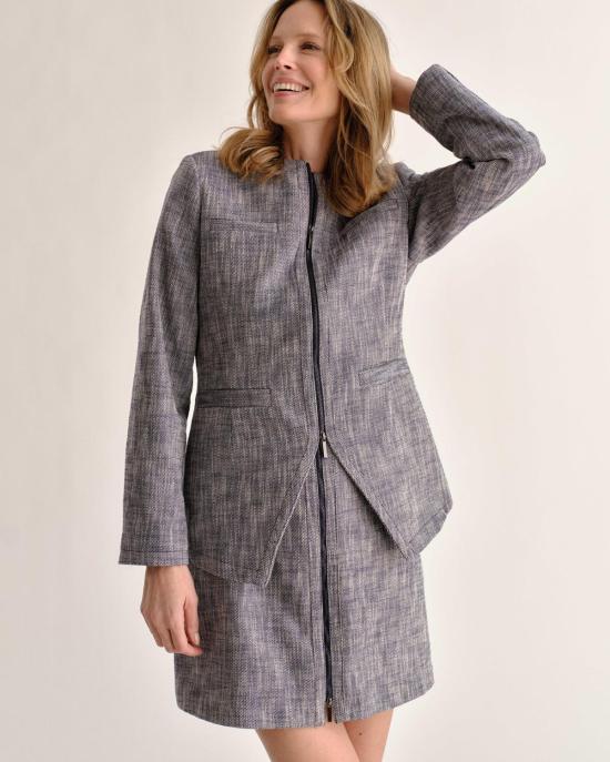  카르톨리나 자켓 카톨리나 앤슨 재킷 네이비 - CARTOLINA