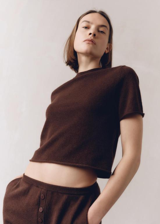  All My Love 반팔 티셔츠 Ava 탑 티셔츠 - OTHER BRANDS