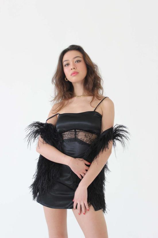  베버리힐즈 란제리 숏 원피스 베벌리 힐스 란제리 피츠 드레스 - BEVERLY HILLS LINGERIE