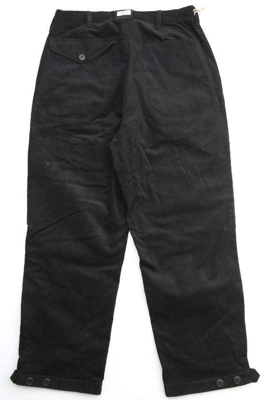  Sassafras 수트 팬츠 사사프라스 잎 감시자 4/5  블랙 - SASSAFRAS