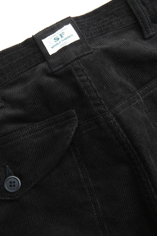  Sassafras 수트 팬츠 사사프라스 잎 감시자 4/5  블랙 - OTHER BRANDS