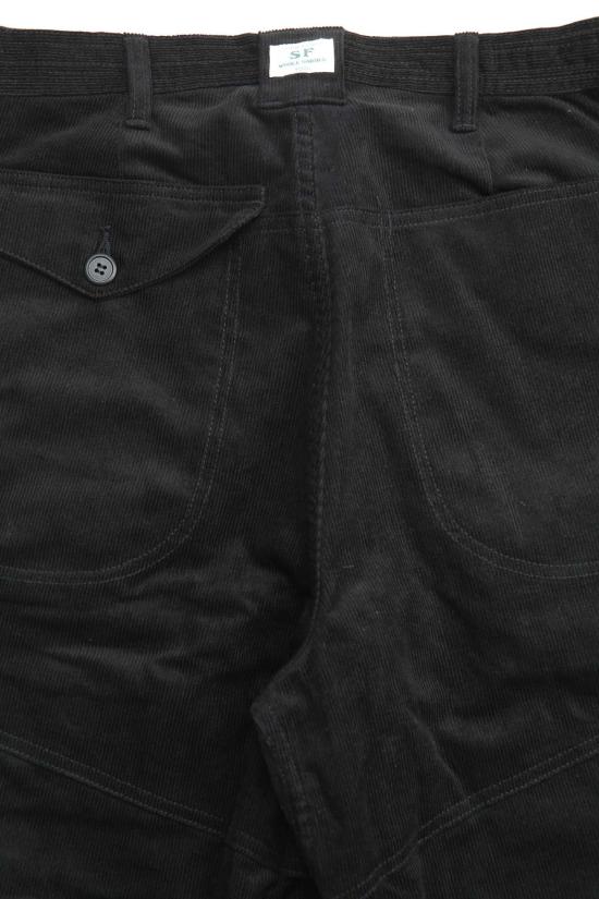  Sassafras 수트 팬츠 사사프라스 잎 감시자 4/5  블랙 - OTHER BRANDS