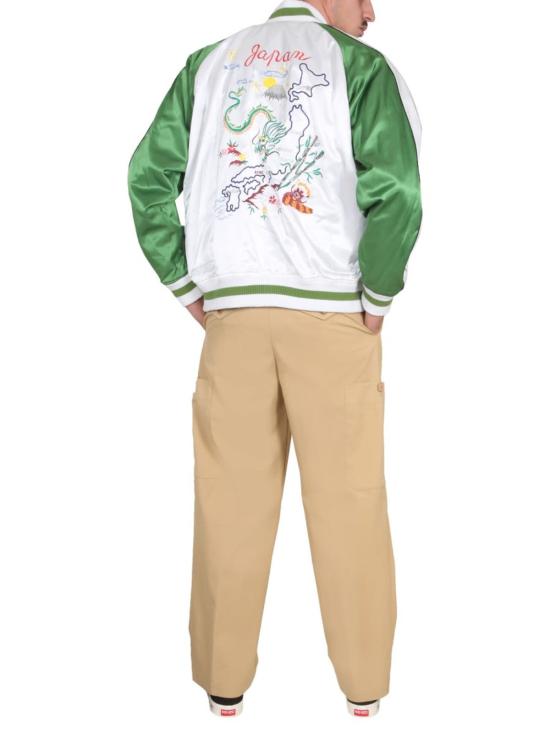  겐조 봄버 자켓 더블페이스 봄버 재킷 블랙 - KENZO