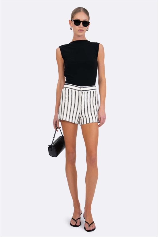  파렌테지 숏팬츠 릴리 스트라이프 반바지