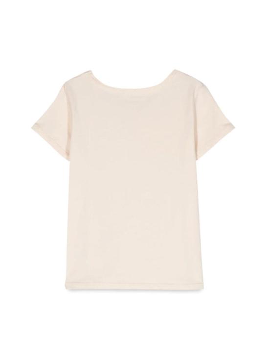  [키즈] 마이클 코어스 트레이닝 상의 아동용  로고 티셔츠 베이지색 - MICHAEL KORS