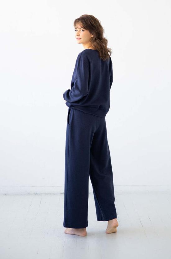  Salua Lingerie 스트레이트 팬츠 살루아 란제리 와이드 레그 스웨트팬츠 - OTHER BRANDS