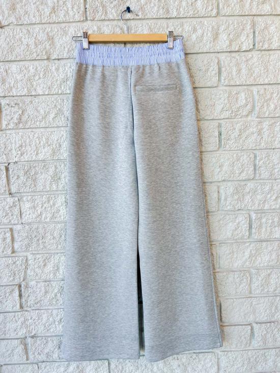  베로니카비어드 스트레이트 팬츠 베로니카 비어드 어니 팬츠 라이트 헤더 그레이 - VERONICA BEARD