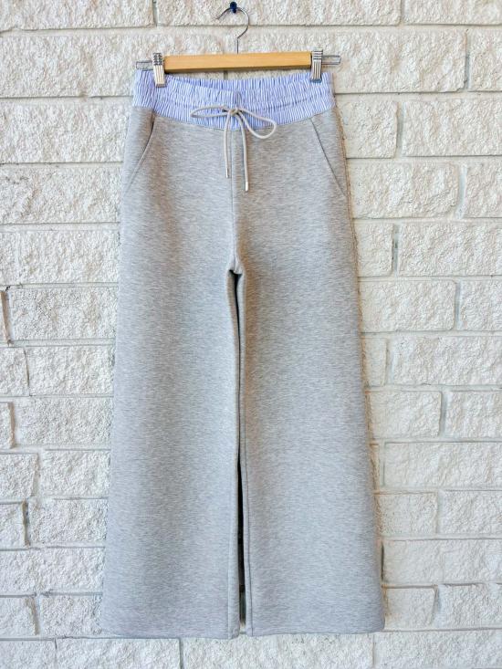  베로니카비어드 스트레이트 팬츠 베로니카 비어드 어니 팬츠 라이트 헤더 그레이