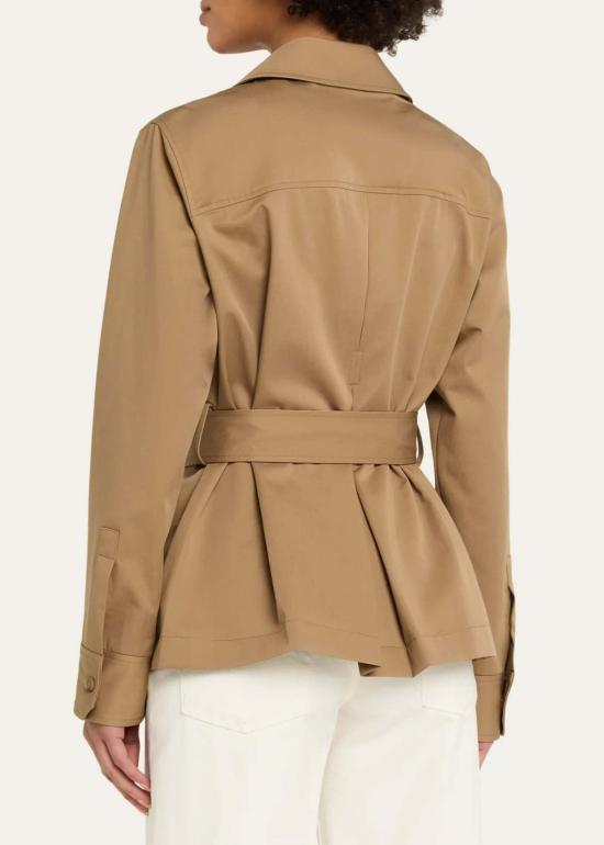  티더블유피 트렌치 코트 Twp Wrap Me Up 치노 트윌  브리티시 카키 - TWP