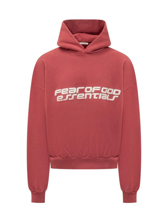 26SS 피어오브갓 후드 티셔츠 192HO256901FCRIMSON DOM